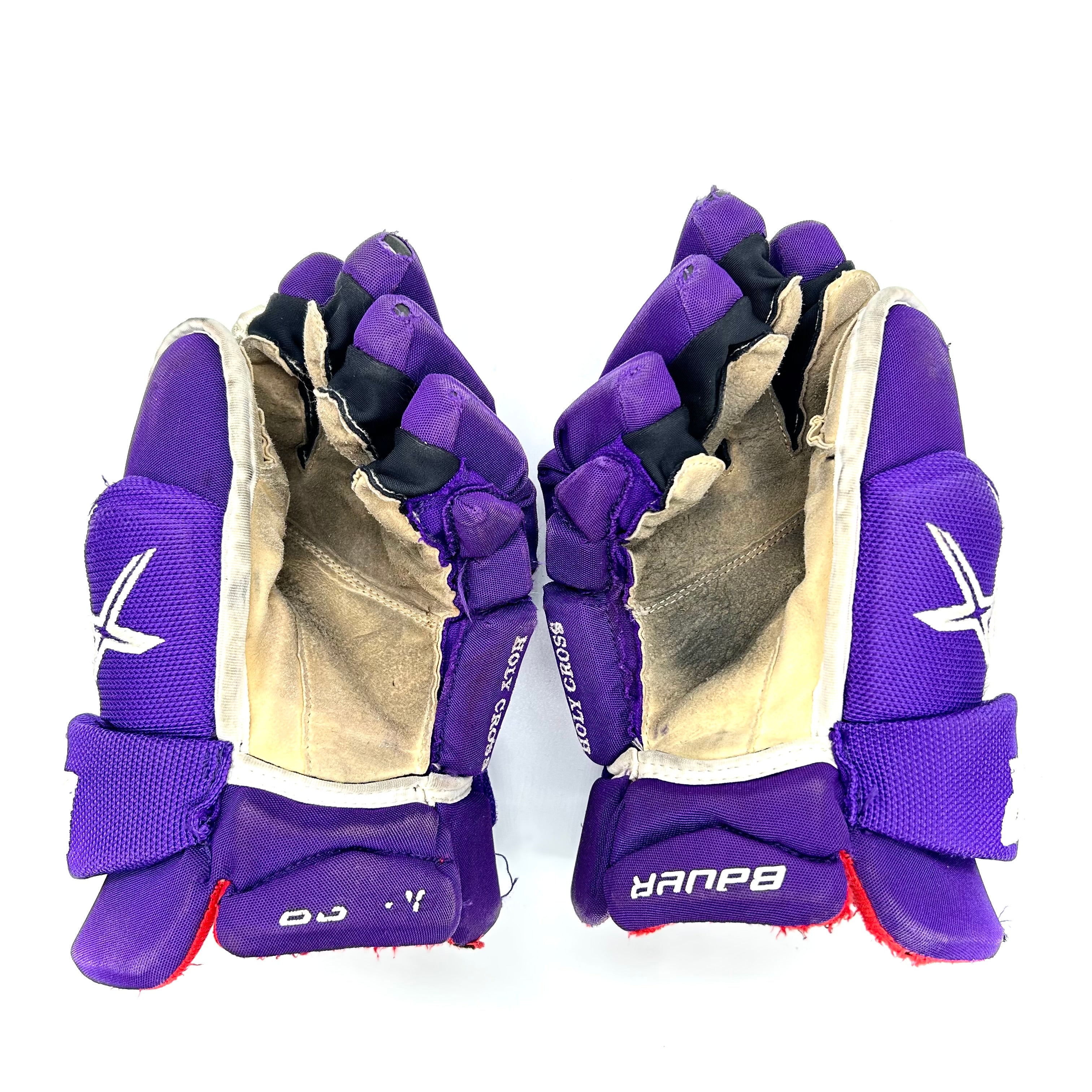 Bauer Vapor 2X Pro - Gants Pro d'occasion (violet/blanc)